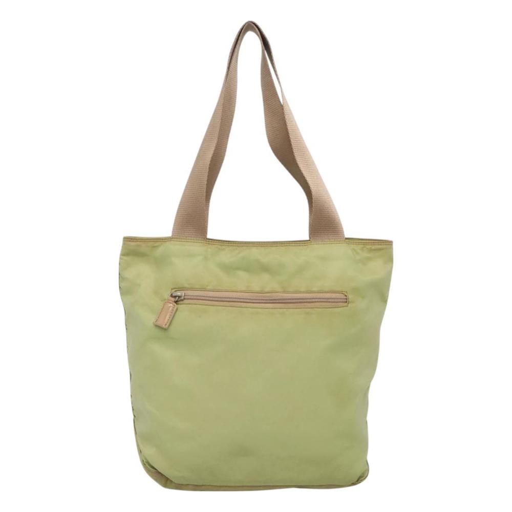 PRADA Tote Bag Nylon Light green Auth 127872 - Picture 2 of 16